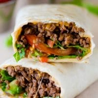 The Indoor Grill Delight: Crafting The Perfect Bacon Cheeseburger Wrap 1