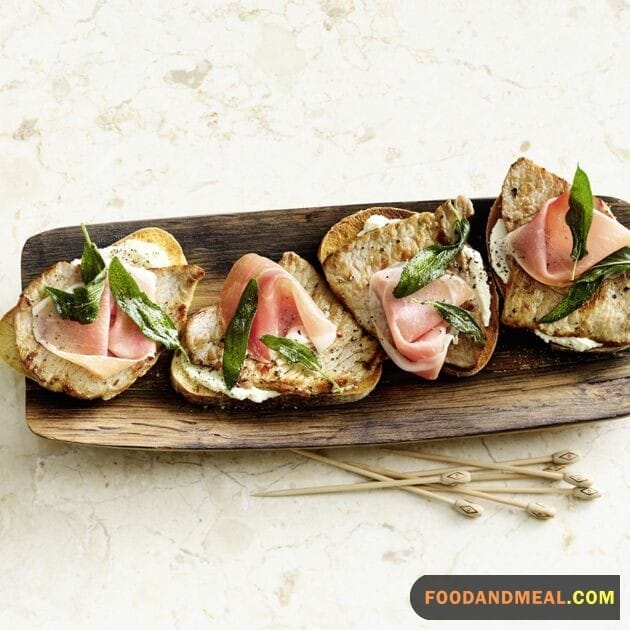 Bruschetta Saltimbocca