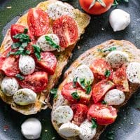 The Indoor Grill Experience: Creating The Ciabatta With Tomato, Mozzarella, And Basil Pesto 1