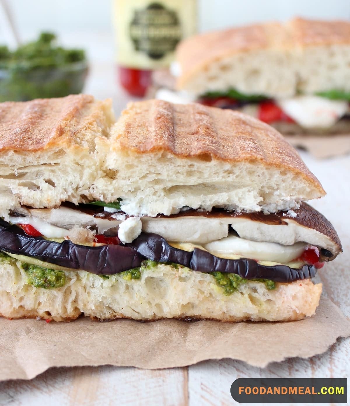 Grilled Panini With Vegetables