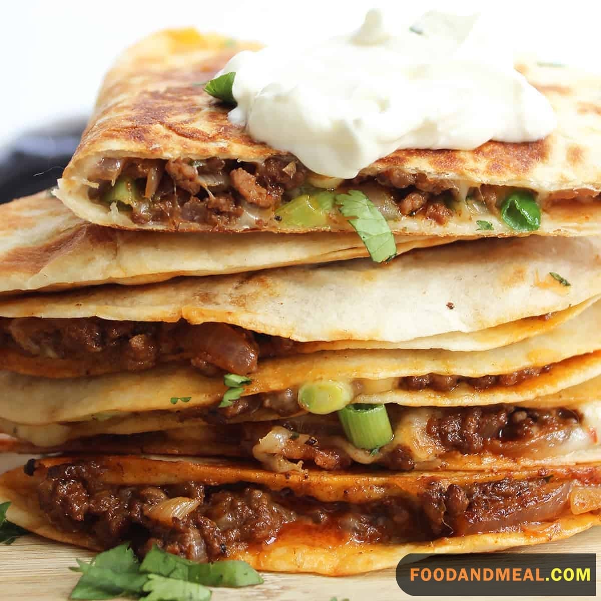 Quesadillas With Beef