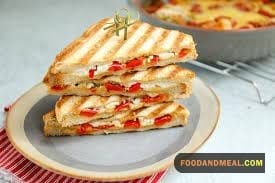 Indoor Grill Delights: Savor The Taste Of Ham Paprika Panini 4