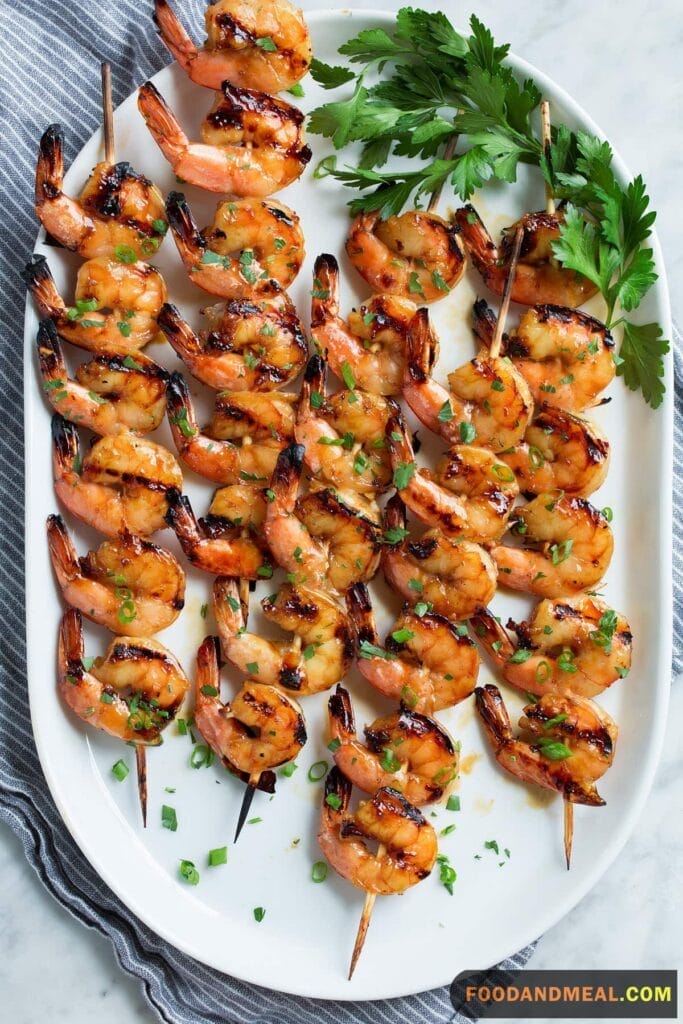 Indoor Grill Magic: Bbq Prawns In Honey Mustard Sauce 1