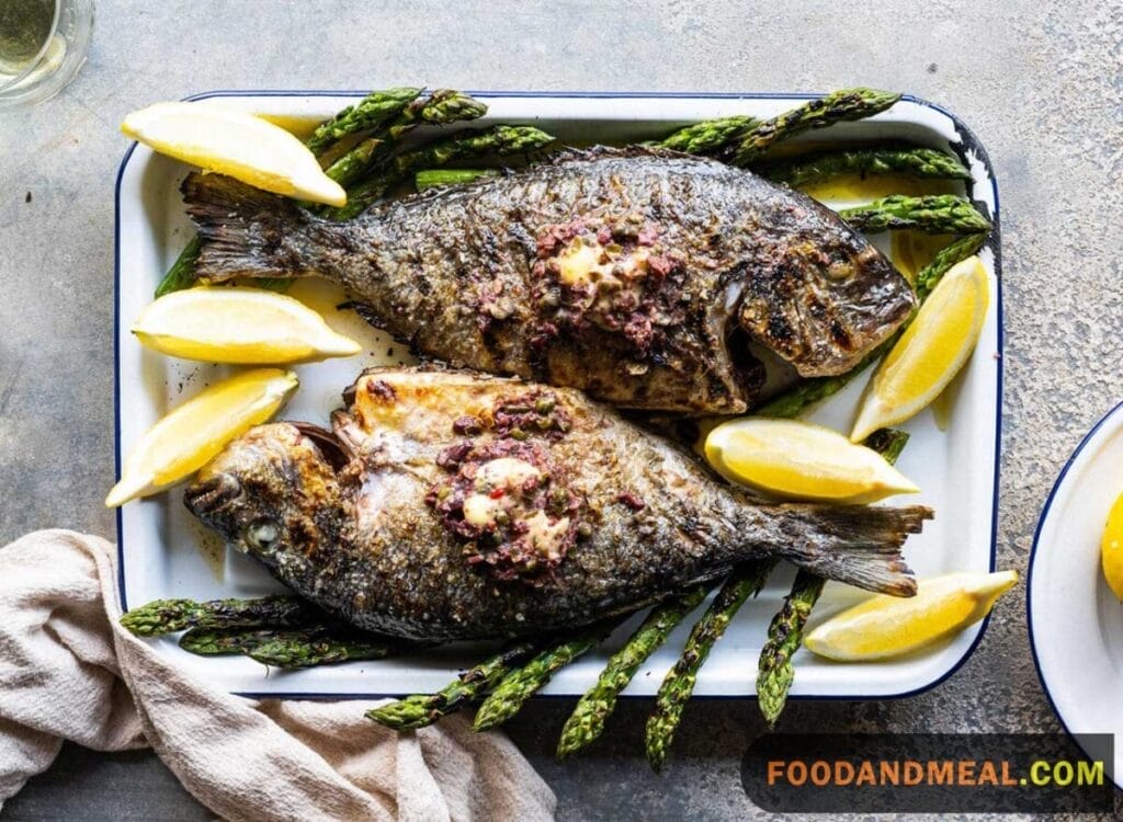 Indoor Grill Delights: Savor The Flavor Of Grilled Sea Bream 3