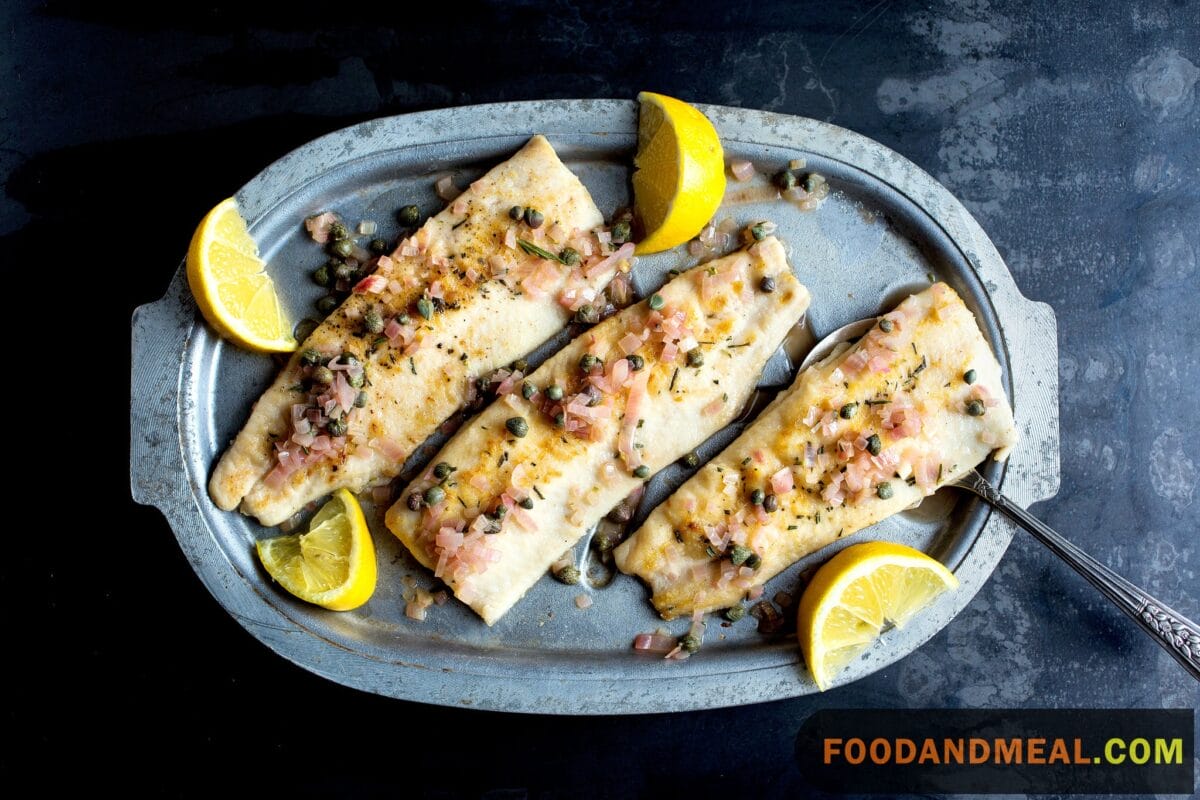  Trout With Rosemary-Lemon Butter