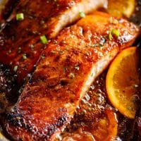 Indoor Grill Magic: Savor The Fusion Of Citrus And Umami With Grilled Salmon In Orange-Soy Marinade 1