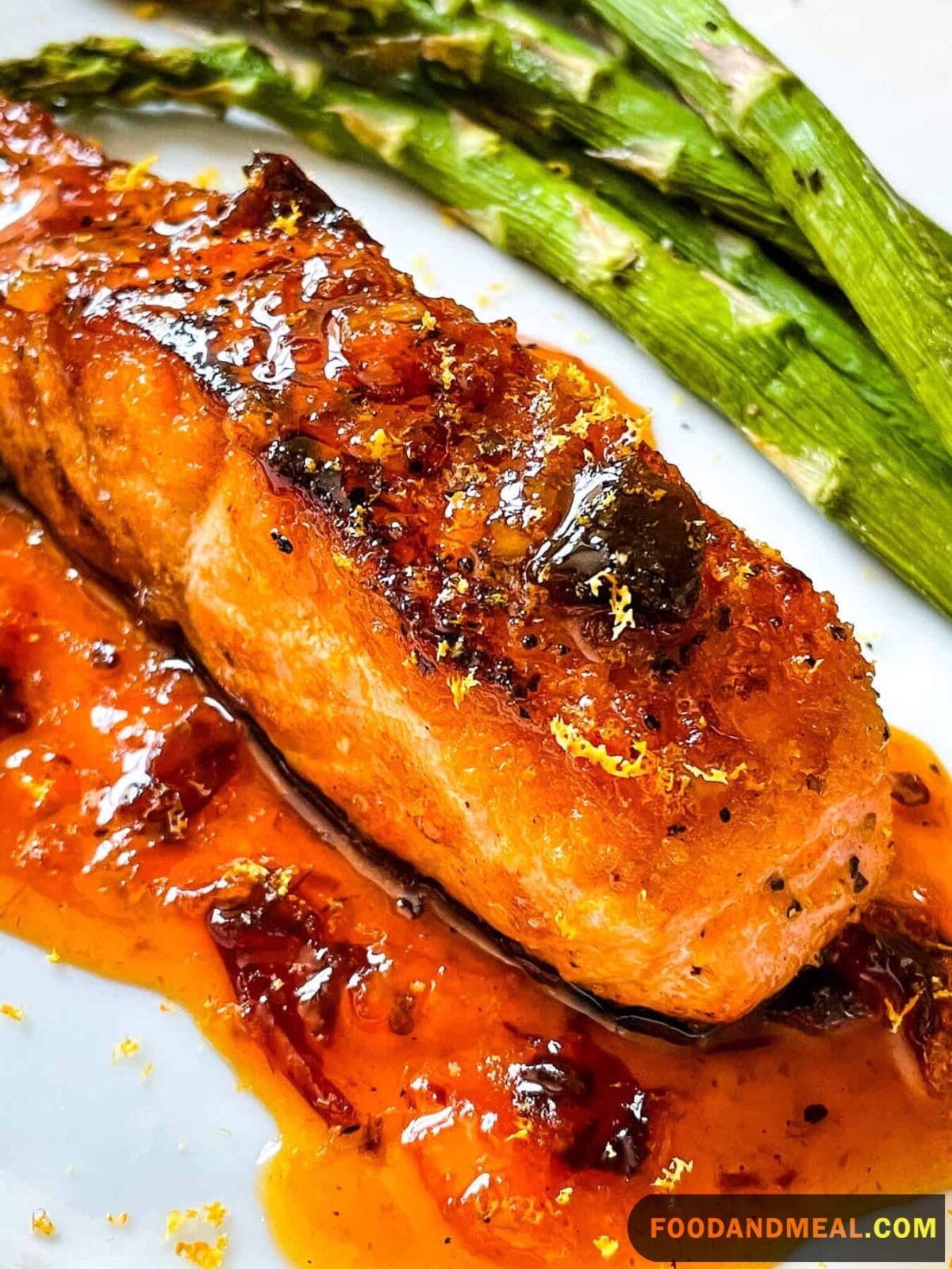 Grilled Salmon In Orange-Soy Marinade