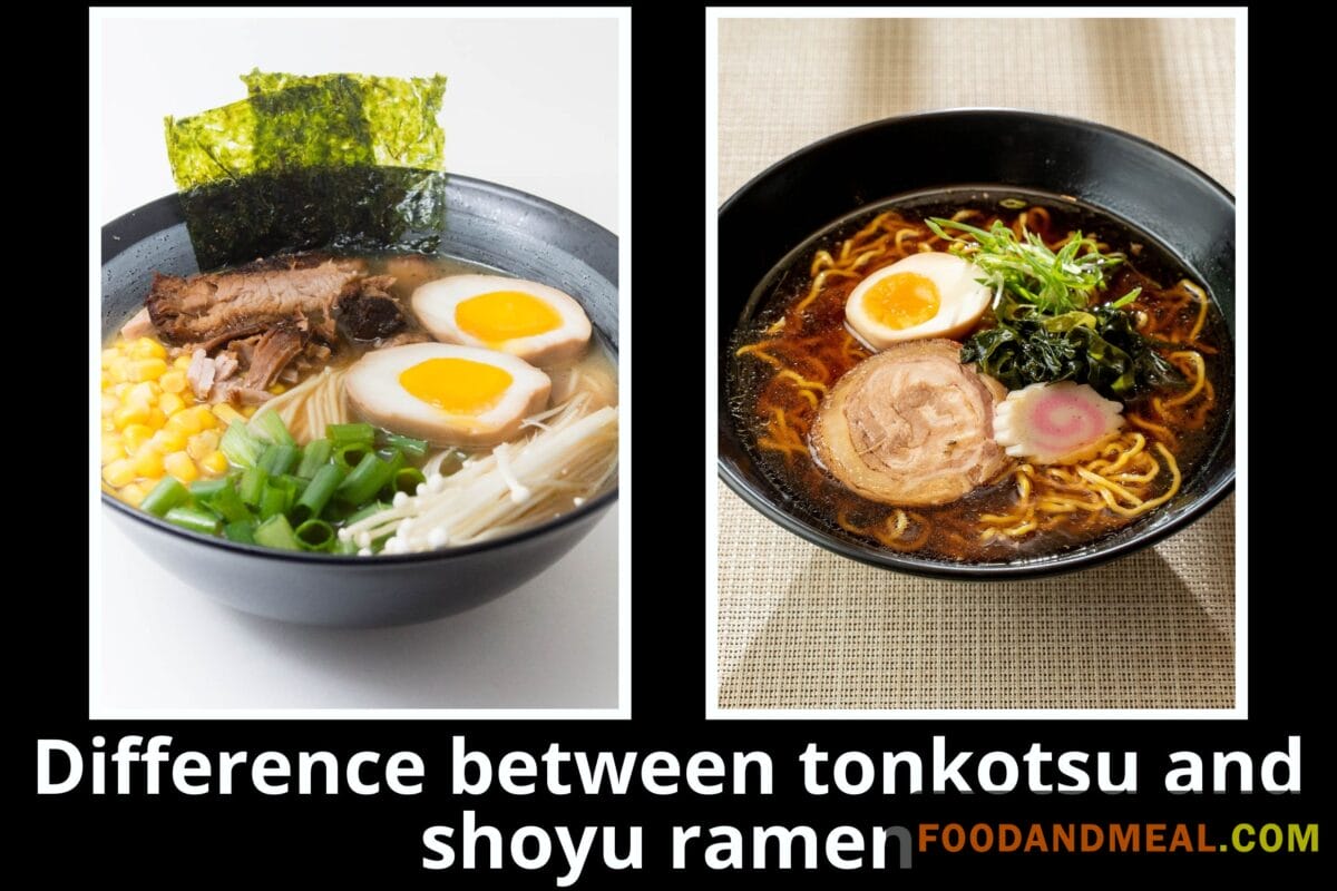 Difference Between Tonkotsu And Shoyu Ramen
