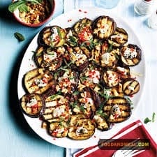 Eggplant Tower with Feta