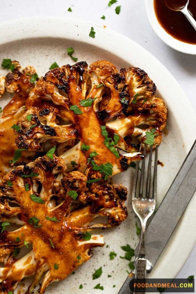 Indoor Grilled Cauliflower: A Sizzling Symphony Of Flavor Straight From The Grill 2