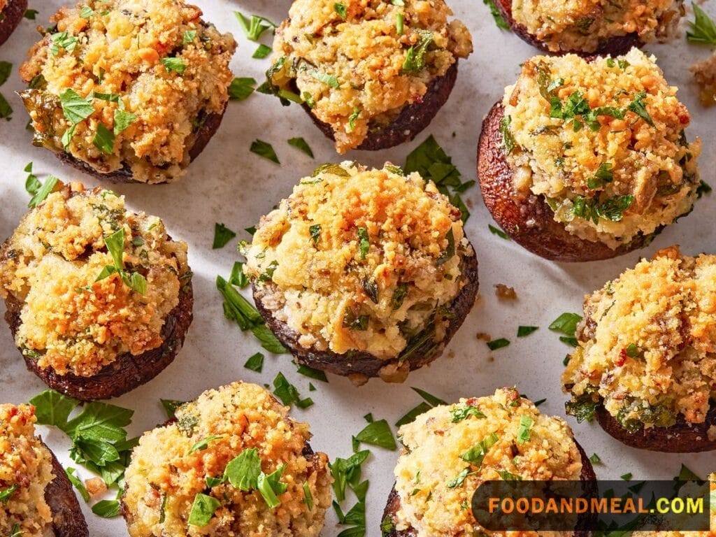 How To Make Grilled Stuffed Mushrooms - 2 Methods 1